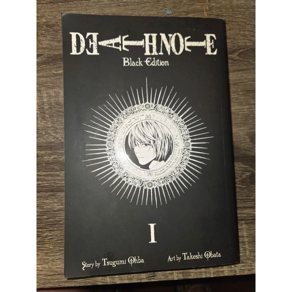 Death Note Black Edition Vol 1 Manga (Contains Volumes 1 & 2)